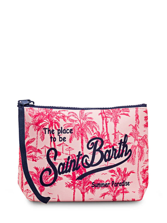 MC2 ST.BARTH POCHETTE ALINE PALME ROSA