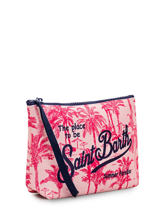 MC2 ST.BARTH POCHETTE ALINE PALME ROSA