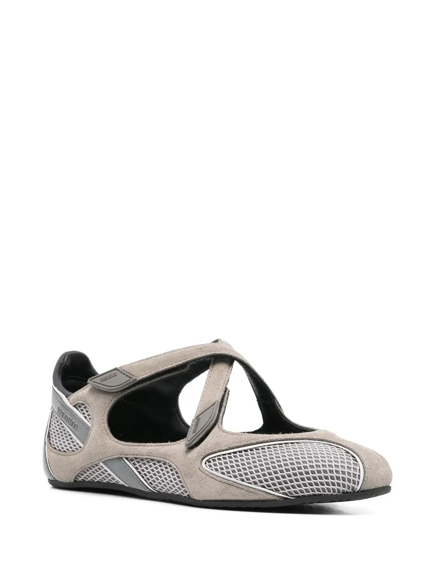 THE ATTICO SNEAKER BALLERINA FLOOR01 GREY