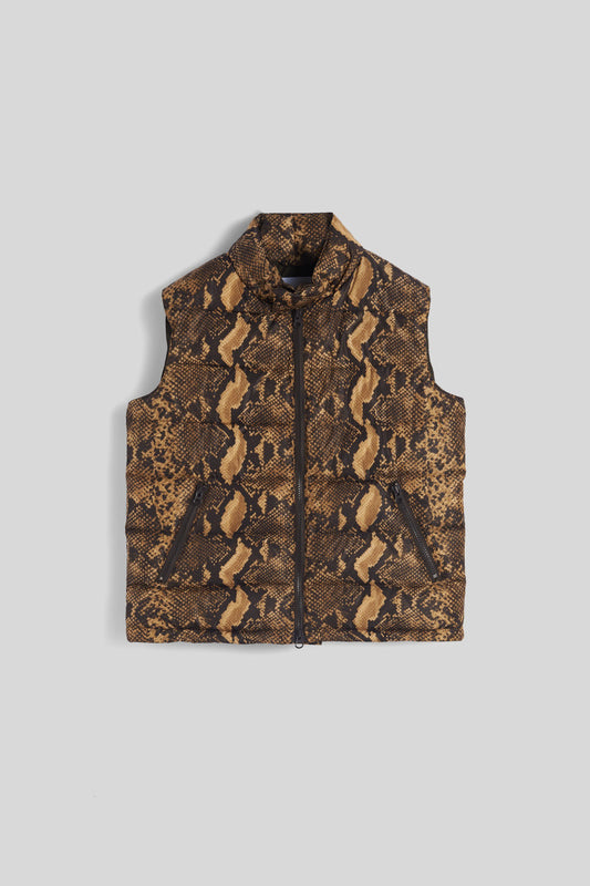 ASPESI GILET STAMPA PITONE