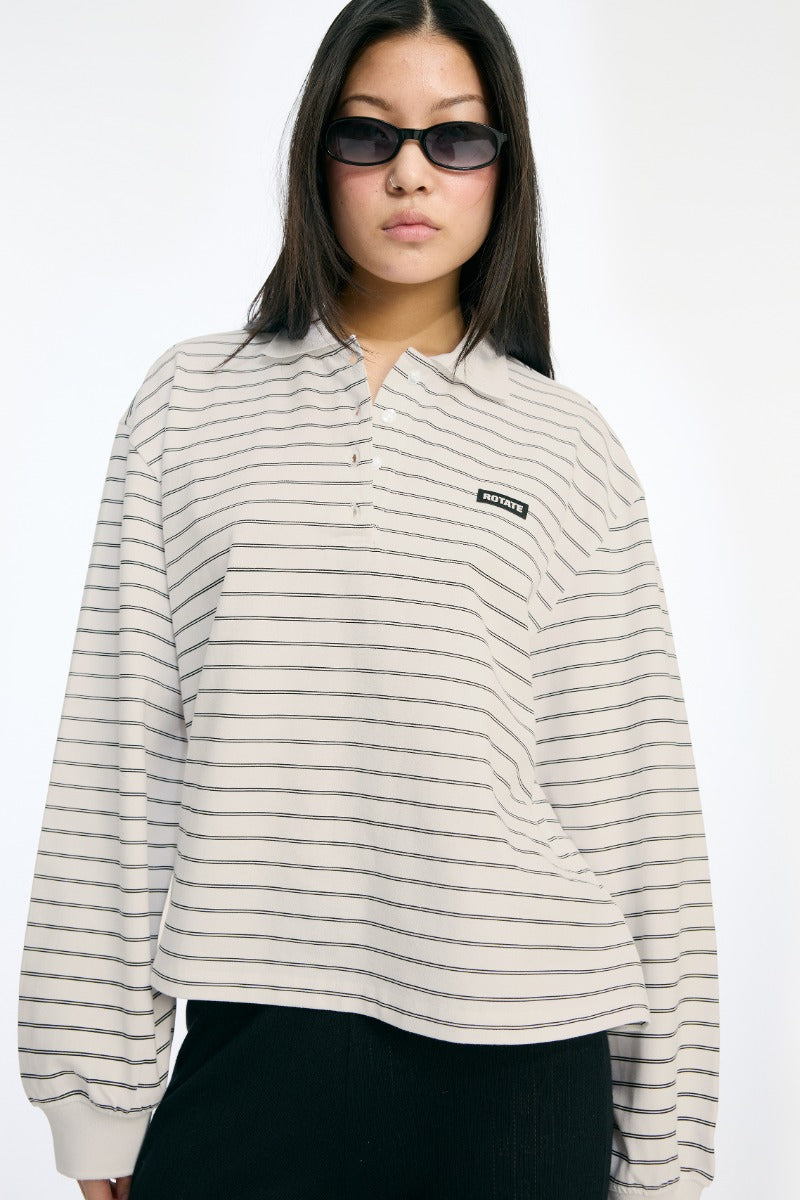 ROTATE MAGLIA POLO RIGHE