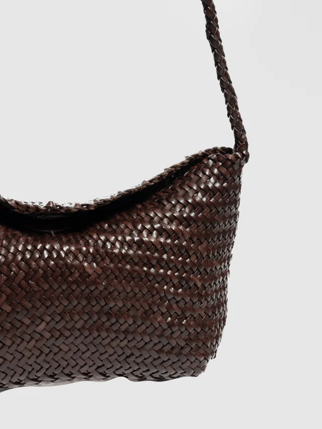 DRAGON DIFFUSION BORSA CORSINA DARK BROWN