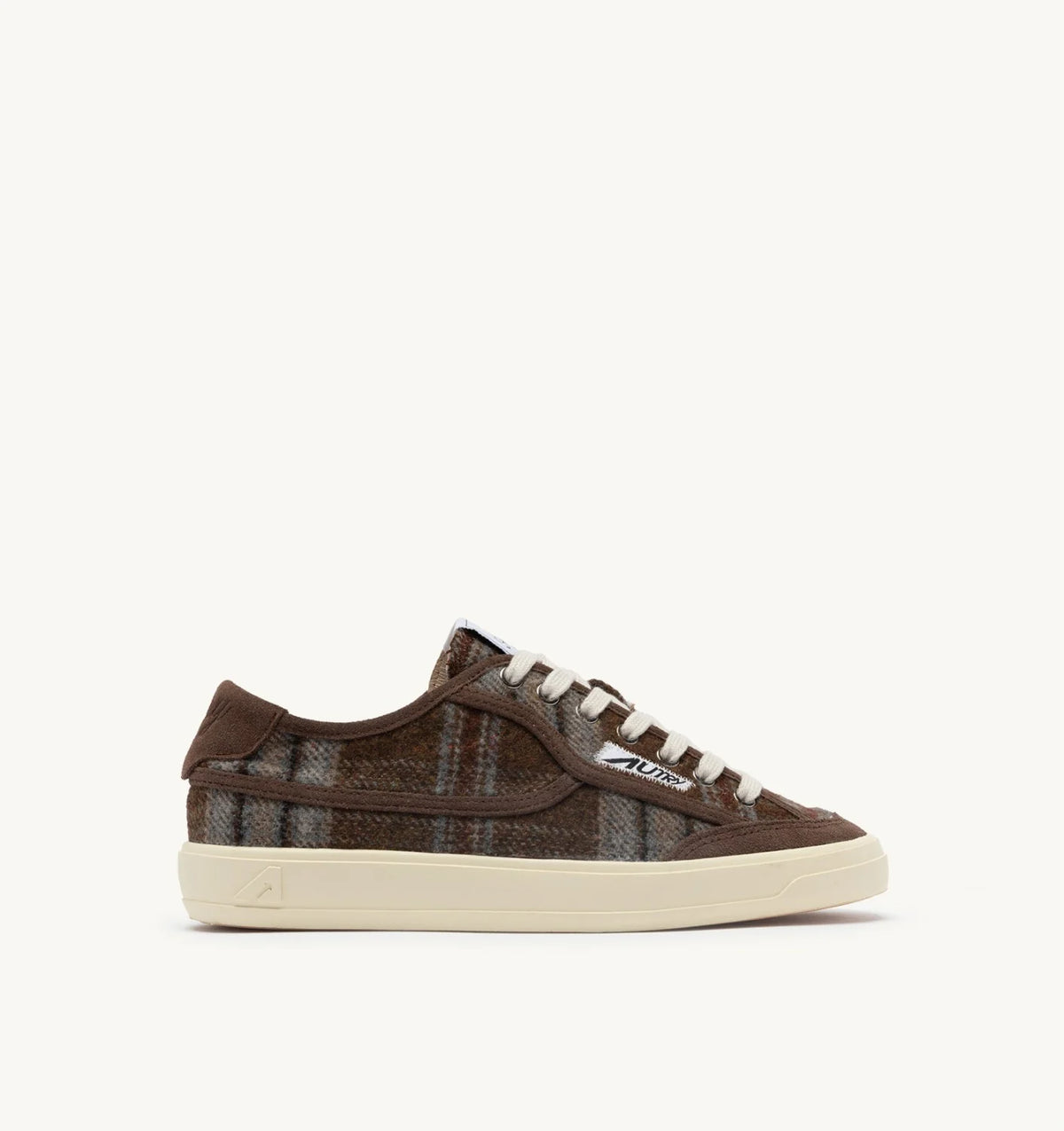 AUTRY SNEAKER WINDSCAPE TARTAN BROWN