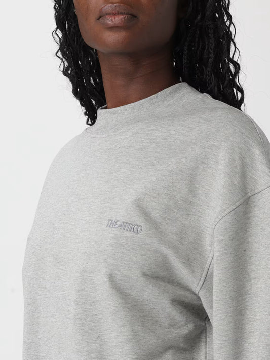 THE ATTICO ABITO MINI FELPA GREY