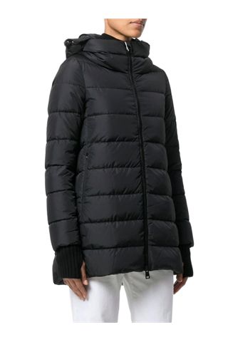 HERNO PIUMINO MIDI NERO ESPRESSO