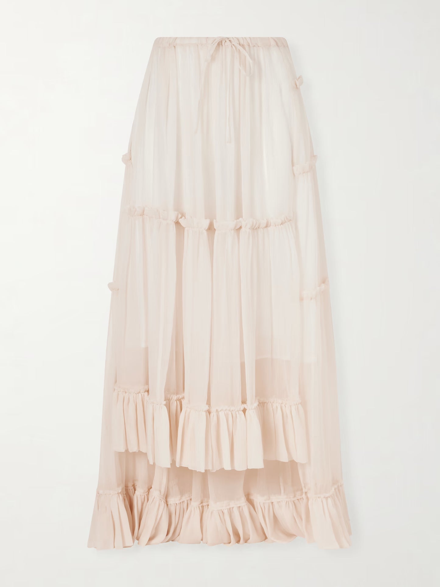 DRIES VAN NOTEN GONNA SUNIA BIS ECRU